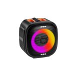 Porodo Soundtec Flash Portable Bluetooth Speaker 16W – RGB Lights, 1200mAh Battery, Type-C Charging,