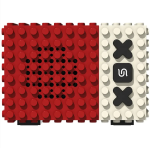 Porodo Soundtec MiniBlock Portable Stereo Speaker – 5W Bluetooth 5.2 with 360° Sound - Image 2