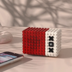 Porodo Soundtec MiniBlock Portable Stereo Speaker – 5W Bluetooth 5.2 with 360° Sound - Image 4