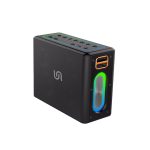 Porodo Soundtec Quantum 2.2 Channel Portable Speaker PD-STKRS80 – 80W Bluetooth Speaker with RGB Lighting and 12000mAh Battery,