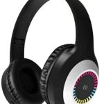 Porodo Soundtec Radiant Wireless Headphone PD-STWLEP028 – Bluetooth 5.0 Headphones with LED Lights, 40mm Drivers, and Type-C Charging,