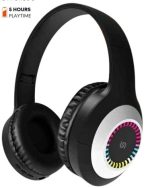 Porodo Soundtec Radiant Wireless Headphone PD-STWLEP028 – Bluetooth 5.0 Headphones with LED Lights, 40mm Drivers, and Type-C Charging,