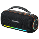 Porodo Soundtec Sonify PDSTBTSH9 Portable Wireless Bluetooth Speaker – 30W with RGB & 4000 mAh Battery