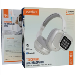 Porodo Soundtec Touch Wave ANC Headphones + Detachable Touch Screen (PDJYBN618) – Wireless Over-Ear ANC Headset with Foldable Design (Price In Oman) - Image 6