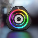 Porodo Stereo Gaming Speaker PDX517-BK – 6W Output, RGB Lighting, USB-Powered, 3.5mm AUX Input – Compatible with PC, Laptop & Mobile, - Image 3