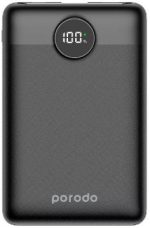 Porodo Super Compact Power Bank 20000mAh PD 20W QC3.0 Portable Charger PD-PBFCH007-BK – Fast Charging Power Bank - Price in Oman
