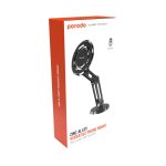 Porodo Zinc Alloy Adjustable 360° Phone Mount – Magnetic Car Holder with Multi-Joint Design (PD-MMDAR) - Image 4