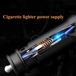 Portable 150 PSI Digital Air Compressor Inflator – Cordless, Rechargeable, with LED Light for Cars, Motorcycles - Price in Oman - Image 2