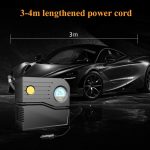Portable 150 PSI Digital Air Compressor Inflator – Cordless, Rechargeable, with LED Light for Cars, Motorcycles - Price in Oman - Image 4