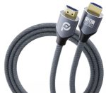 Powero+ 3M 8K Braided HDMI Cable (HDMI8K3M) – Ultra HD 8K@60Hz, 48Gbps High-Speed, Best Price In Muscat Oman