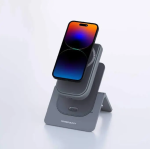 Powerology 10 000 mAh MagSafe Power Bank PD 20 W - Compact Aluminum, PD & Wireless (15 W) - Image 3