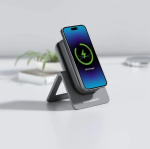 Powerology 10 000 mAh MagSafe Power Bank PD 20 W - Compact Aluminum, PD & Wireless (15 W) - Image 4