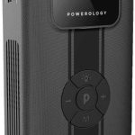 Powerology 11200mAh Jump Starter with Air Compressor – Portable Car Battery Booster & Power Bank (PPBCHA13-BK)