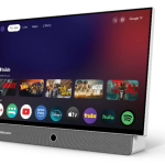 Powerology 27″ Portable FHD Smart TV PG27FWH – Battery Powered, Android 14, Dual-Band WiFi