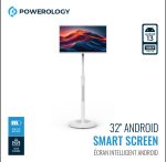 Powerology 32″ Android 13 Smart Screen – Full HD Portable Display with 15000 mAh Battery & 13 MP Camera - Image 3