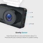 Powerology Dash Camera Pro Black (PDCMQ580BK) – 1080P Full HD, GPS, Wi-Fi, Motion & Gravity Sensors, 140° Wide-Angle, - Image 4
