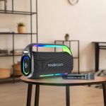 Powerology Deep Bass Party Speaker PWLAU012 – 150W Bluetooth Speaker with Wireless Mic,Best Price In Muscat Oman - Image 2