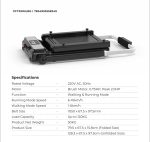 Powerology Folding Design Walking & Running Pad PFTRDMLBK – Compact Smart Treadmill for Home & Office Use - Image 4