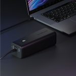 Powerology Onyx 30,000 mAh PD-100W Dual USB-C Power Bank (PPBCHA20 / BCHA20) — Compact 110W Output & Digital Display - Image 2