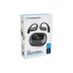 Powerology Open-Ear Wireless Stereo Earbuds PW07-PLAY 007 – Bluetooth 5.3, 2.01" OLED Touch Display, - Image 5