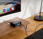 Powerology Power Hub Desktop Charging Station (PWCUQC048) — 65W Total, 3× USB-C PD + 1× USB-A QC with Real-Time Power Monitoring Display (Black) - Image 3