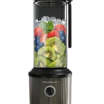 Powerology Press & Refresh Portable Blender PSM013 — 126W High-Speed, 450mL BPA-Free Jar, Dual 2500mAh Batteries, USB-C Fast-Charge