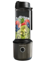 Powerology Press & Refresh Portable Blender PSM013 — 126W High-Speed, 450mL BPA-Free Jar, Dual 2500mAh Batteries, USB-C Fast-Charge