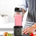 Powerology Press & Refresh Portable Blender PSM013 — 126W High-Speed, 450mL BPA-Free Jar, Dual 2500mAh Batteries, USB-C Fast-Charge - Image 4