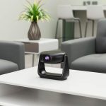 Powerology Rotating Stand Portable Projector Full HD – 300 ANSI Lumens, Android 11, 5200mAh Battery, Auto Keystone, Bluetooth 5.0, - Image 3