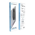 Powerology Ultra-Thin Aluminium Laptop Stand (PAFPLSGY) – 3mm Slim, Foldable, Supports Up to 15" Devices, - Image 7