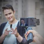 Powerology Wireless Lavalier Microphone – Lightning & Type-C Connectors, Clip-On Noise-Cancelling Mic (PWMIC) - Image 4