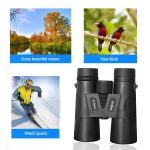 Professional 10x42 HD Binoculars with BAK4 Prism & FMC Lens – Waterproof, Fog-Proof, Ideal for Bird Watching, Hunting, and Outdoor Activities- Price in Oman - Image 4