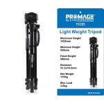 Promage TR385 Tripod – Lightweight Adjustable Camera Tripod with Quick Release for Photography & Video - Image 6