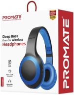 Promate LaBoca Deep Bass Over-Ear Wireless Bluetooth v5.0 Headset with Built-in Mic - Image 6