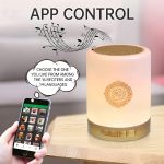 Quran Speaker SQ-112 – Touch Lamp Bluetooth Quran Reciter, Multi-Language & LED, - Image 2