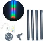 RGB LED Wall Corner Atmosphere Lamp 5050 RGB – Color Changing Smart LED Mood Light for Home & Office - Image 2