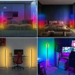 RGB LED Wall Corner Atmosphere Lamp 5050 RGB – Color Changing Smart LED Mood Light for Home & Office - Image 4