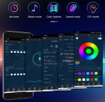 RGB LED Wall Corner Atmosphere Lamp 5050 RGB – Color Changing Smart LED Mood Light for Home & Office - Image 5