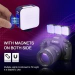 RGB Pocket Video Light AY-72 — Rechargeable Mini RGB Fill Light (2600-5600 K), Portable 3.7 W Panel - Image 2