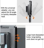 RL-900 LED Portable Camera Light – 85W Adjustable Brightness with Remote Control for Photography & Videography, - Image 5