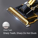 Rozia Pro HQ273 Cordless Hair Trimmer – Gold, T-Blade, USB Rechargeable, 90-Minute Runtime, - Image 3