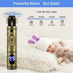 R.Vihan RV-955A 3-in-1 Rechargeable Hair, Beard & Nose Trimmer – LED Display, 180-Min Runtime, USB Charging - Image 2