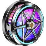 S6S9 Mobile RGB Magnetic Cooler Fan – Advanced Smartphone Radiator for Gaming with RGB Lighting,