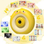 S8 Kids Digital Camera with Tripod & Handheld Holder – 1080P Photo & Video Recorder for Children, - Image 3