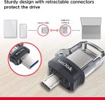 SanDisk Ultra Dual Drive m3.0 16GB USB 3.0 OTG Flash Drive – High-Speed, Dual Connector, Secure Storage - Image 2