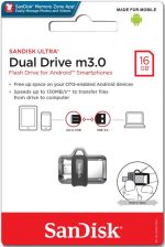 SanDisk Ultra Dual Drive m3.0 16GB USB 3.0 OTG Flash Drive – High-Speed, Dual Connector, Secure Storage - Image 6