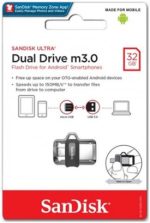 SanDisk Ultra Dual Drive m3.0 32GB USB 3.0 OTG Flash Drive – High-Speed, Dual Connector, Secure Storage, - Image 3