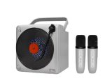 SDRD SD-507 Portable Bluetooth Karaoke Speaker with Dual Microphones and LED Lights – Ideal for Parties and Events,