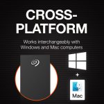 Seagate 6TB One Touch with Hub Desktop External Hard Drive – USB-C & USB 3.0, Password Protection, Compatible with Windows & Mac, - Image 5