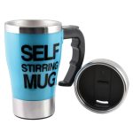Self-Stirring Mug Lazy Special Glass – Automatic Mixing Coffee Cup | Rechargeable & Portable | 400ml |